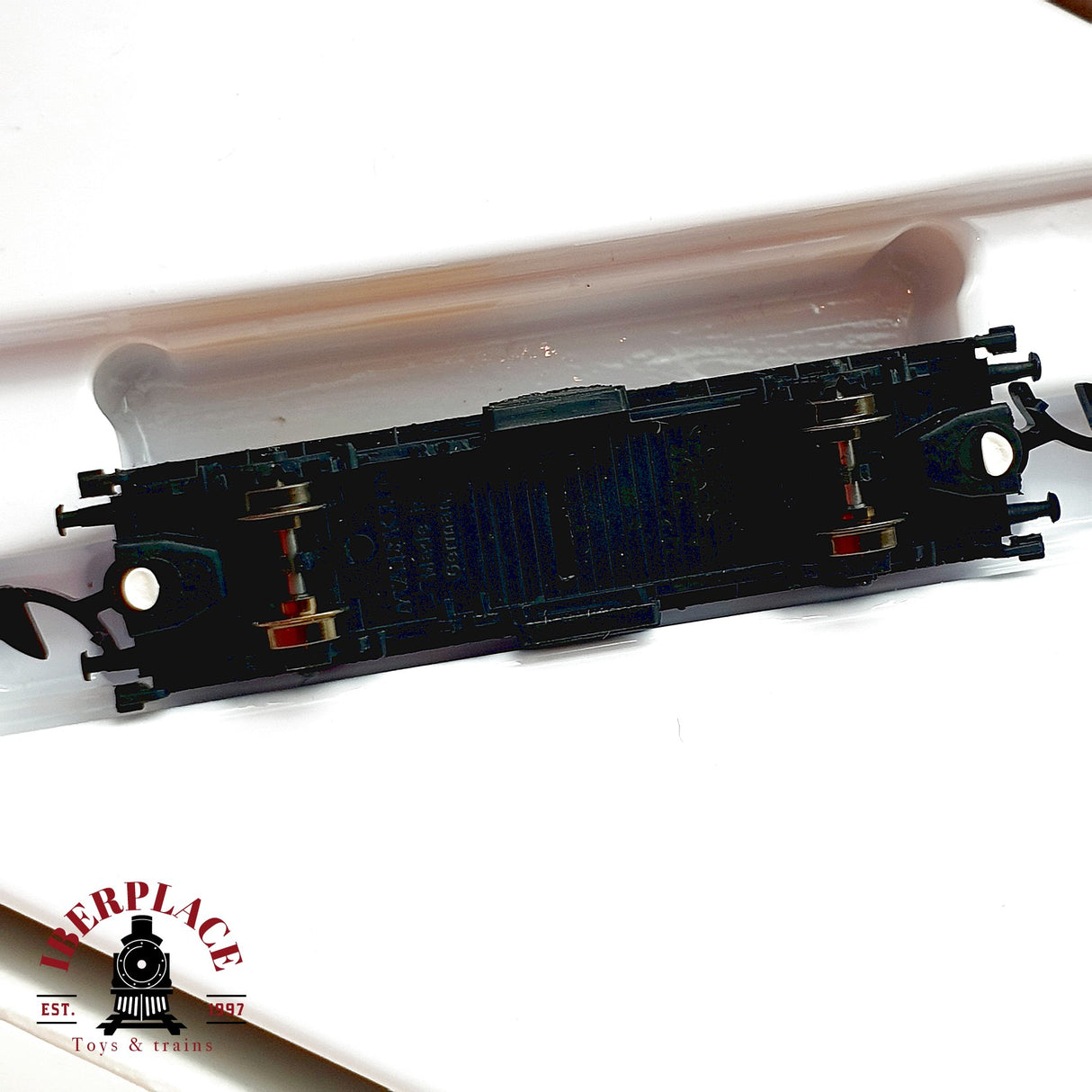 ♻️✨ Märklin Vagon Contenedor Euro DM Navidad Weihnachtswagen Escala Z 1:220