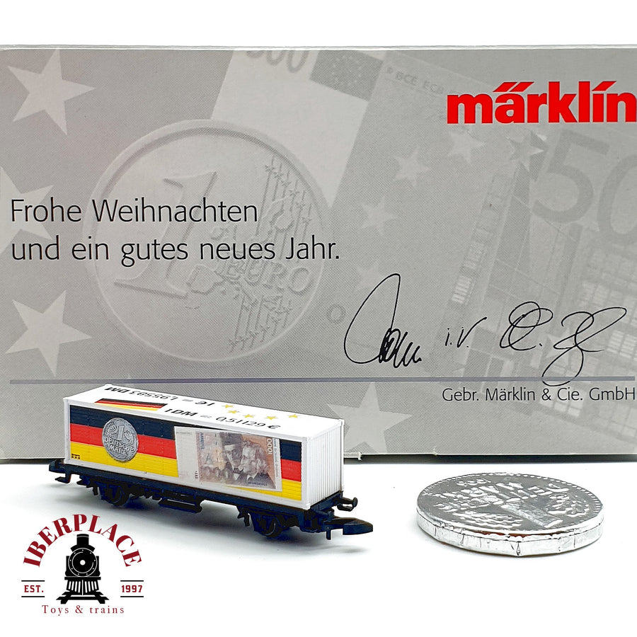 Märklin Z – Vagón navideño Euro/DM