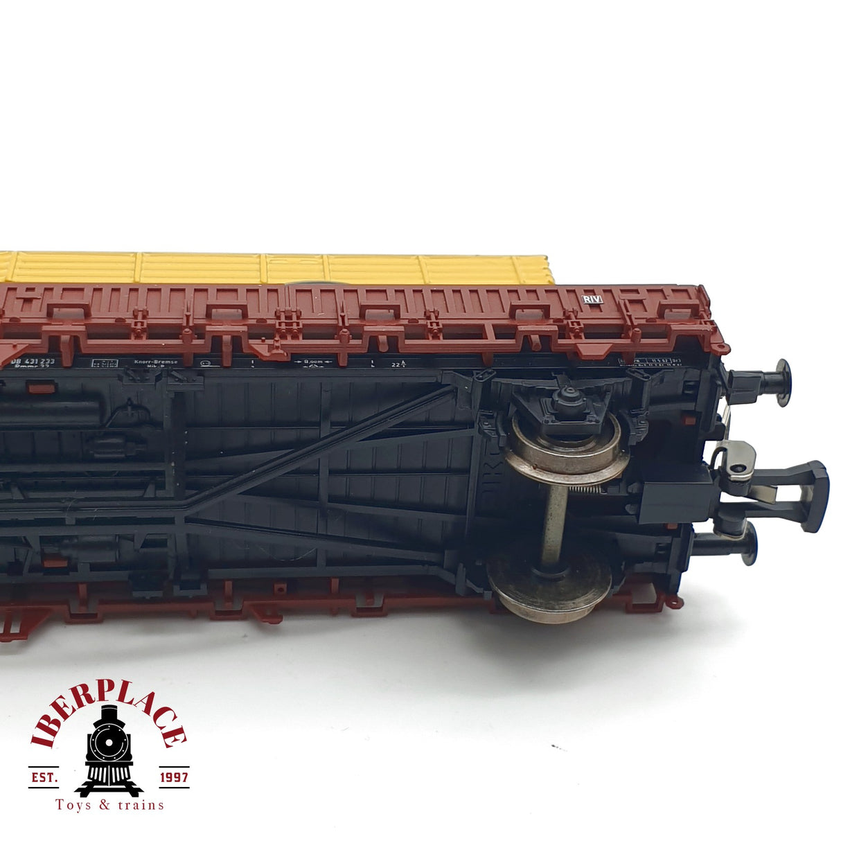 ♻️  DC PIKO 72029 vagón estaca con camión de correos en metal DB H0 escala 1:87 E21