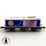 ♻️✨ Märklin Vagon Contenedor Euro DM Navidad Weihnachtswagen Escala Z 1:220