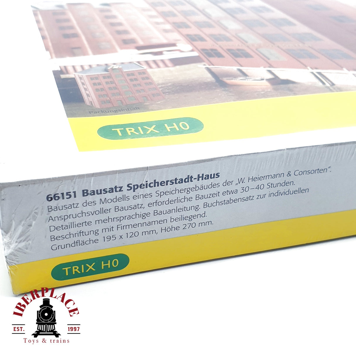 ♻️ Trix 66151 Kit de construcción Casa de Speicherstadt Parte 1 H0 escala 1:87 E20