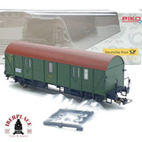 ♻️  AC PIKO 54483/10 vagón mercancías postales DBP Ep III  H0 escala 1:87 E21