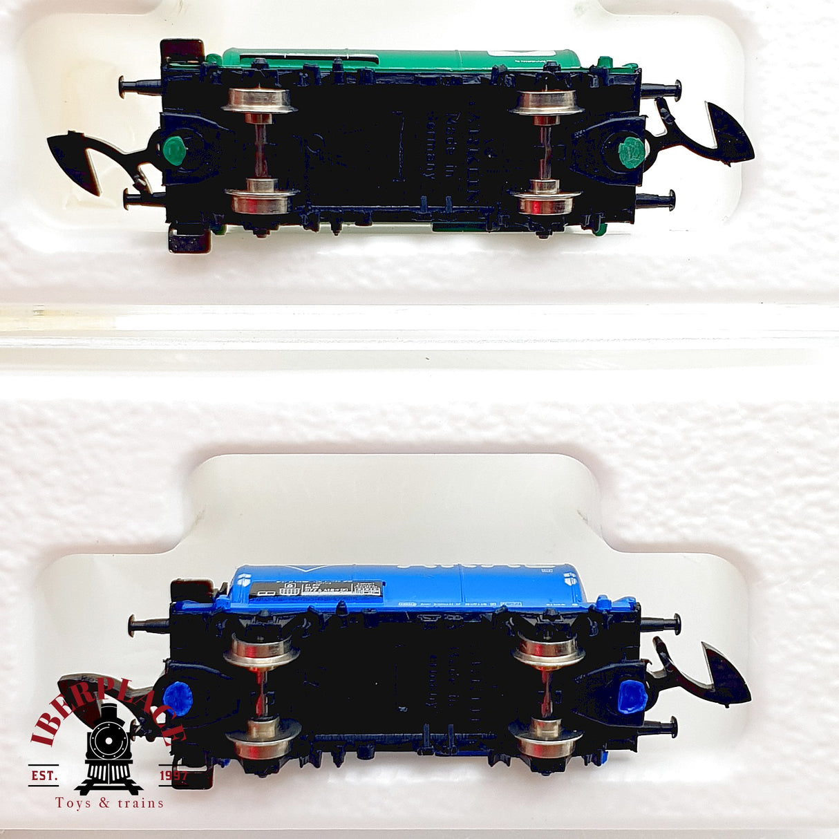 ♻️✨ Märklin 4x Vagones Cisterna BP Shell Aral Esso DB Escala Z 1:220