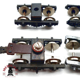 ♻️  5x Bogies para repuestos de vagones H0 escala 1:87 E20 1/7