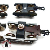 ♻️  5x Bogies para repuestos de vagones H0 escala 1:87 E20 1/7