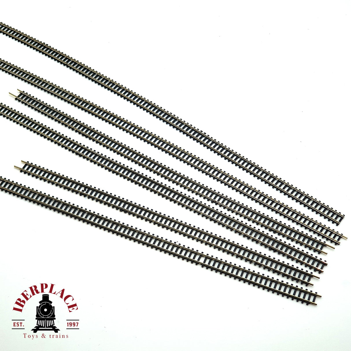 ♻️ 6x Lima vías flexibles compatibles con roco y minitrix N escala 1:160 V10