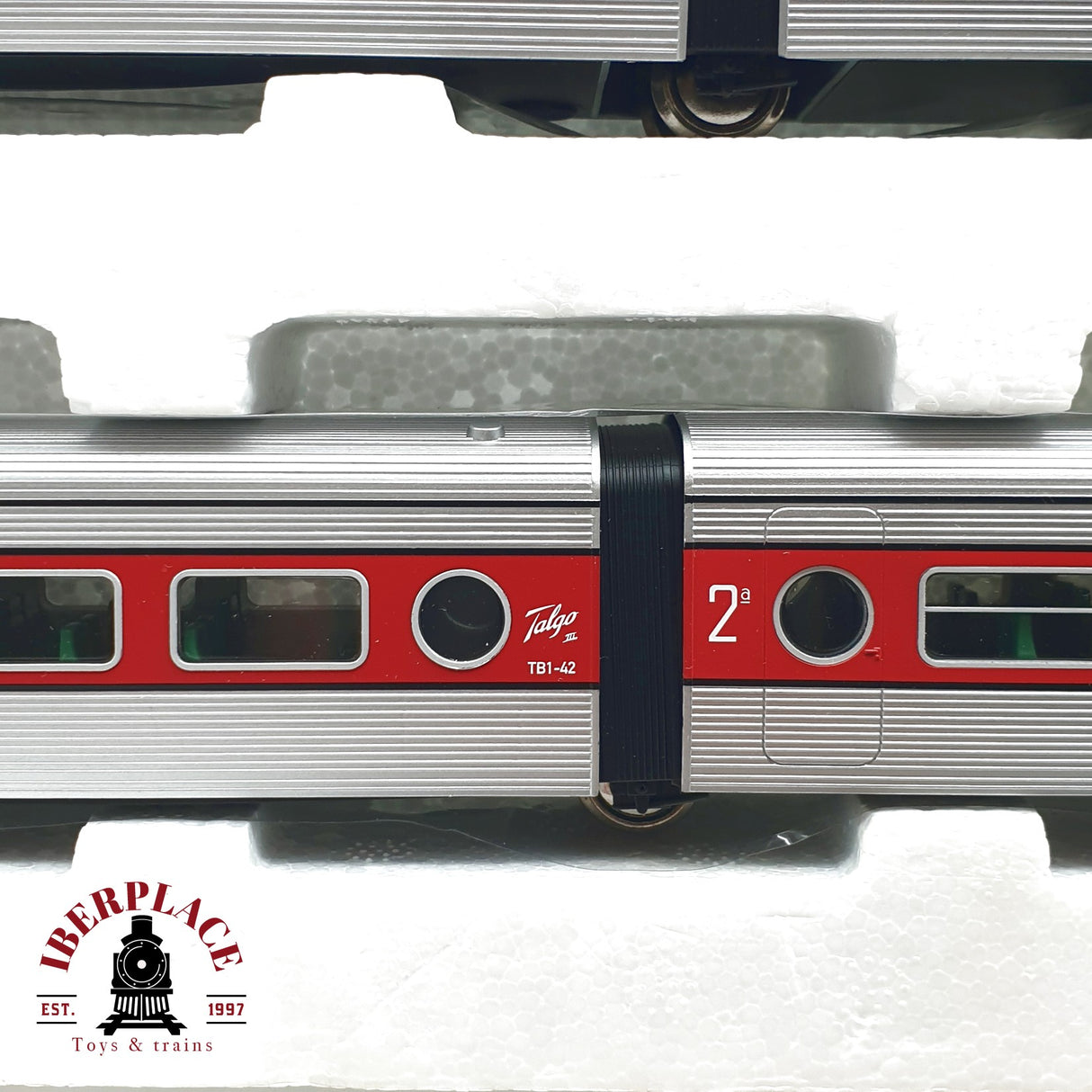 ♻️ Electrotren 3302 AC set vagones tren talgo III RENFE H0 escala 1:87 A27