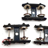 ♻️  5x Bogies para repuestos de vagones H0 escala 1:87 E20 2/7