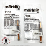 ♻️ Märklin 7185 Lote 7x patin toma corriente Ersatzschleifer AC H0 Escala 1:87