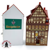 ♻️ 2x Edificios posada Preussischer Hof y cerveza publicidad Escala H0 1:87
