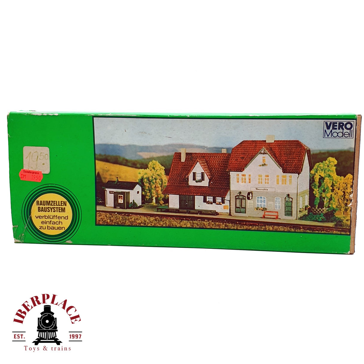 ♻️ Vero Modell 182 35 731 006 Estación de tren Neumüehle H0 escala 1:87 E20