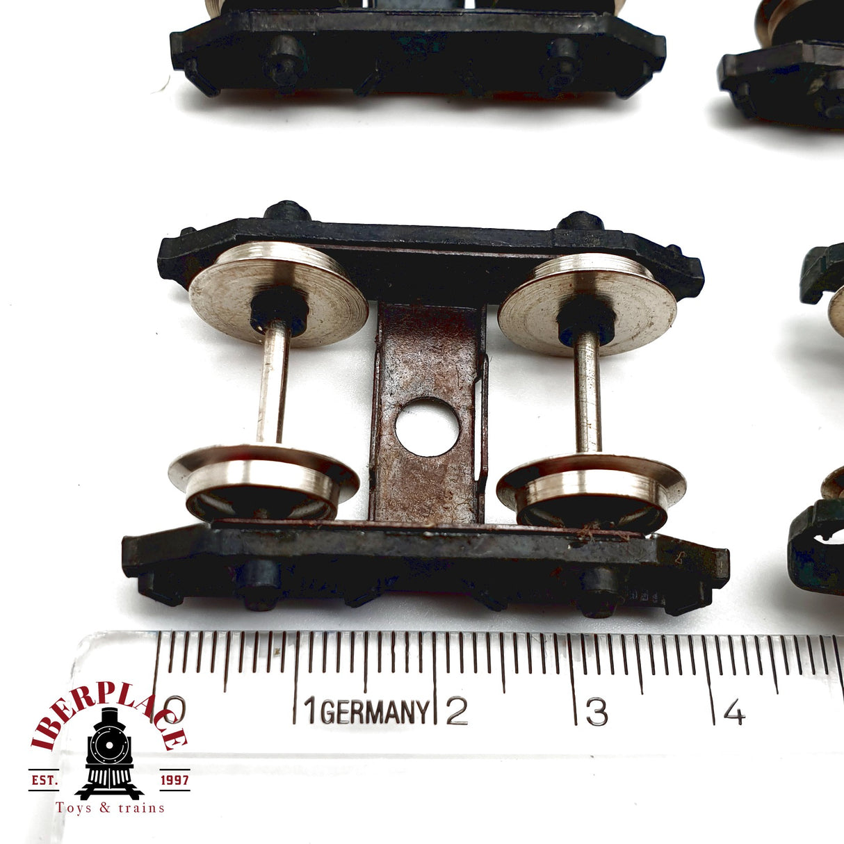 ♻️  5x Bogies para repuestos de vagones H0 escala 1:87 E20 2/7