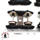 ♻️  5x Bogies para repuestos de vagones H0 escala 1:87 E20 2/7