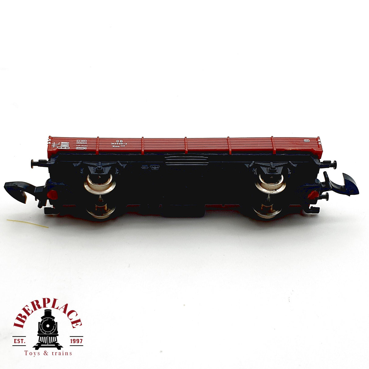 ♻️✨Märklin 3x 8610 Vagones Bordes Bajos DB Ep IV Mini Club Escala Z 1:220