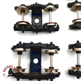 ♻️  5x Bogies para repuestos de vagones H0 escala 1:87 E20 3/7