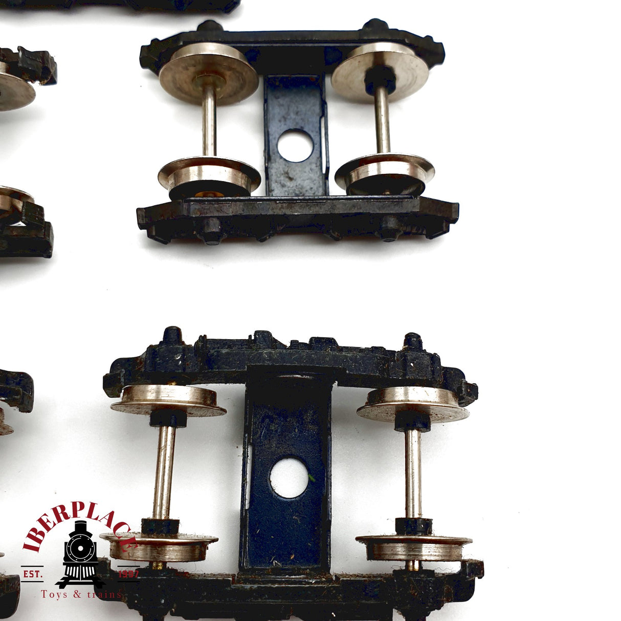 ♻️  5x Bogies para repuestos de vagones H0 escala 1:87 E20 3/7