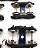 ♻️  5x Bogies para repuestos de vagones H0 escala 1:87 E20 3/7