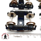 ♻️  5x Bogies para repuestos de vagones H0 escala 1:87 E20 3/7
