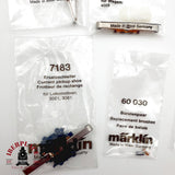 ♻️ Märklin Lote Recambios 2x 7185 7164 7183 Patines 2x 60030 Escobillas H0 Escala 1:87