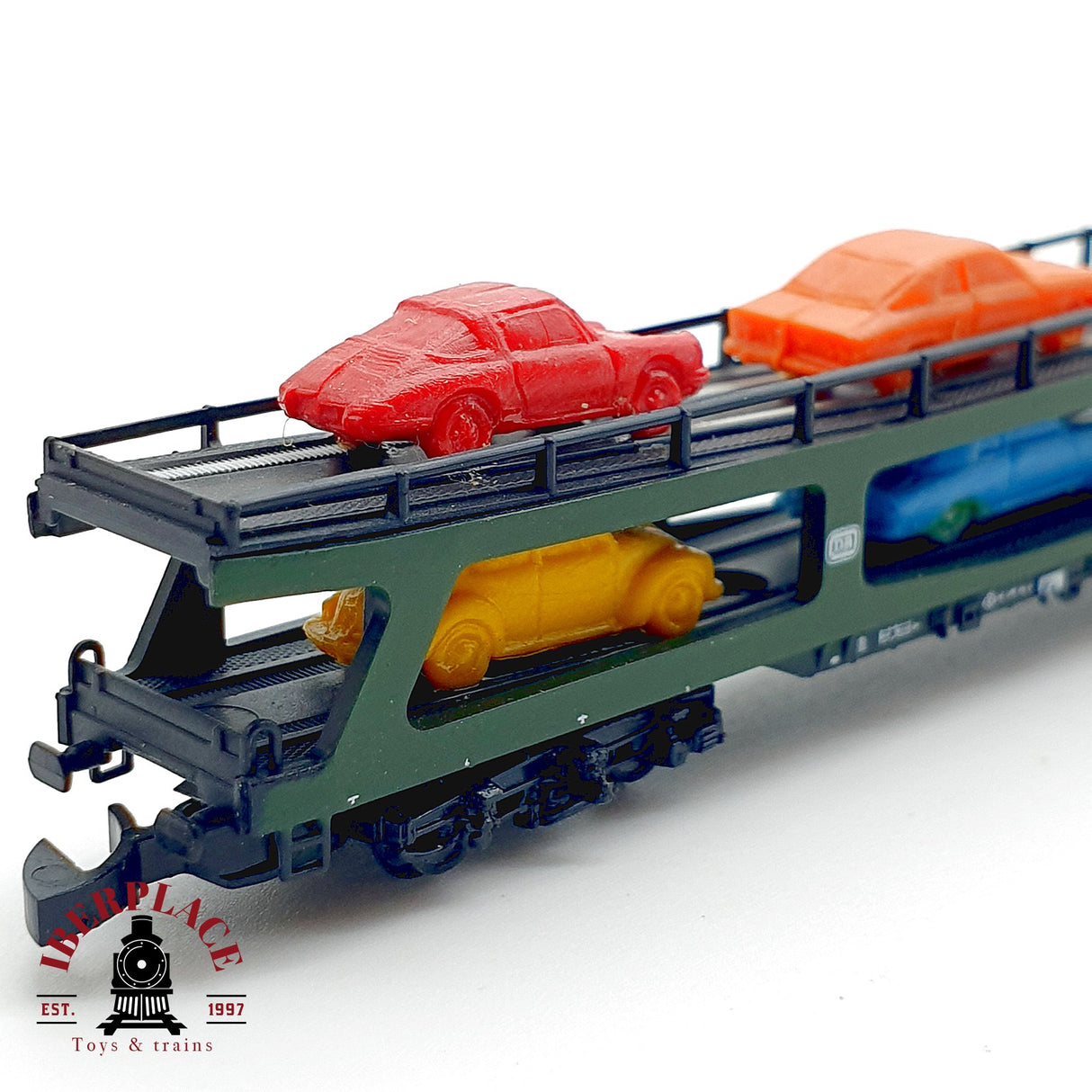 ♻️✨ Märklin 3x 8714 Vagones portacoches DB Ep IV Mini Club Escala Z 1:220
