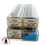 ♻️ Atlas 4x Vagones pasajeros DB clase 1-2  N escala 1:160 E20