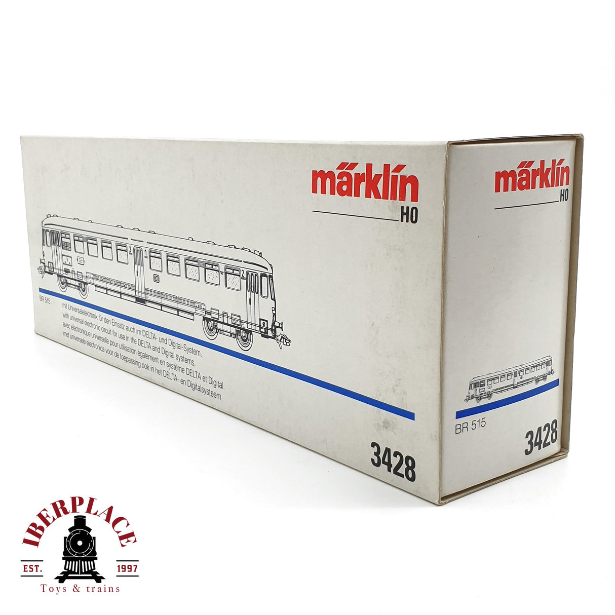 ♻️  AC Märklin 3428 Digital Locomotora BR 515 DB H0 escala 1:87 A27