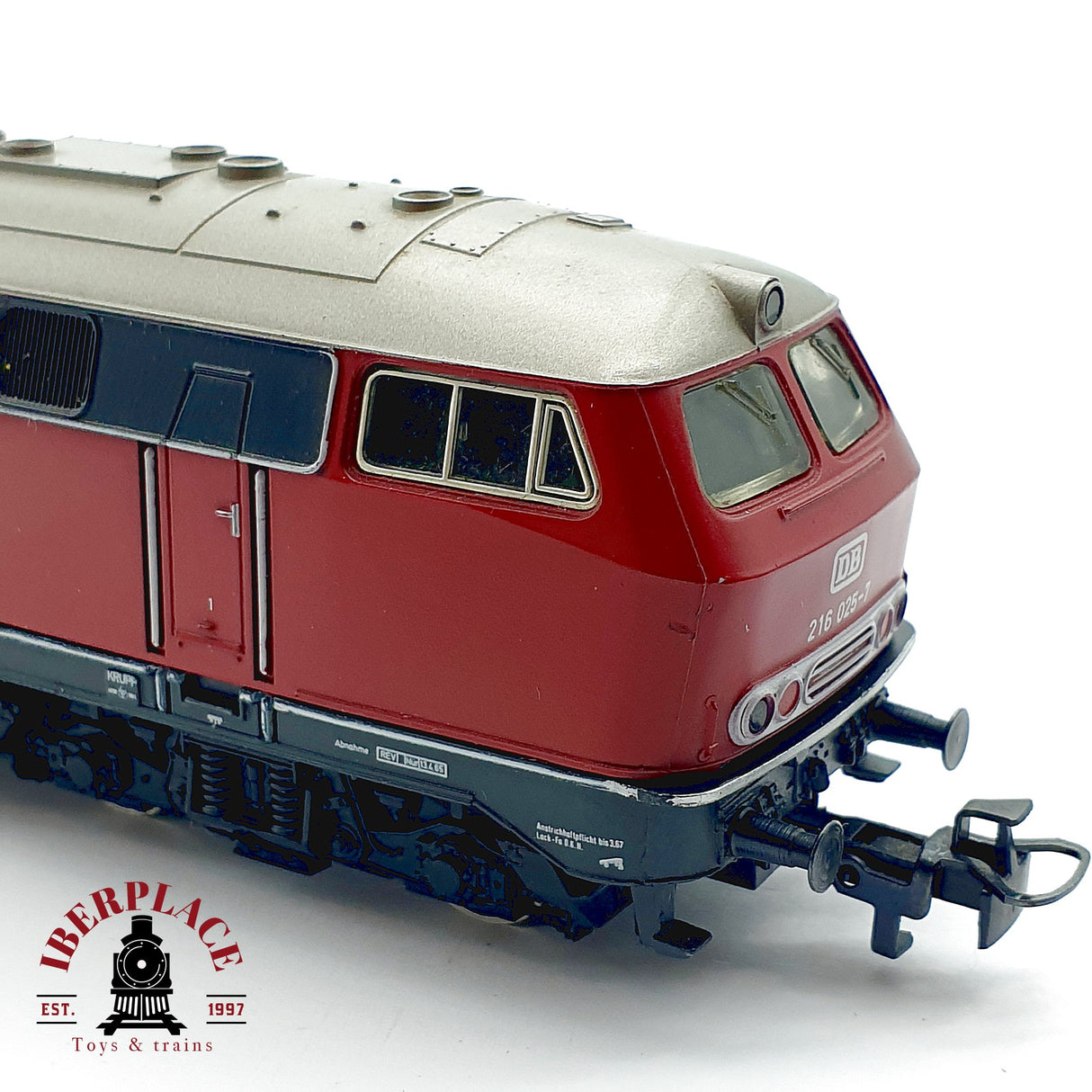 ♻️ Märklin Locomotora BR 216 025-7 DB Rojo V160 3075 AC H0 Escala 1:87