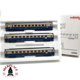 ♻️ Märklin 42994 set vagones viento del sur DB clase 2 H0 escala 1:87 A27