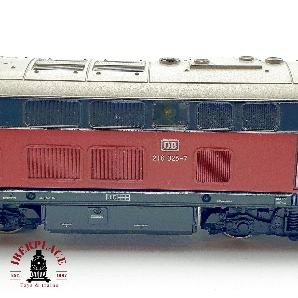 ♻️ Märklin Locomotora BR 216 025-7 DB Rojo V160 3075 AC H0 Escala 1:87