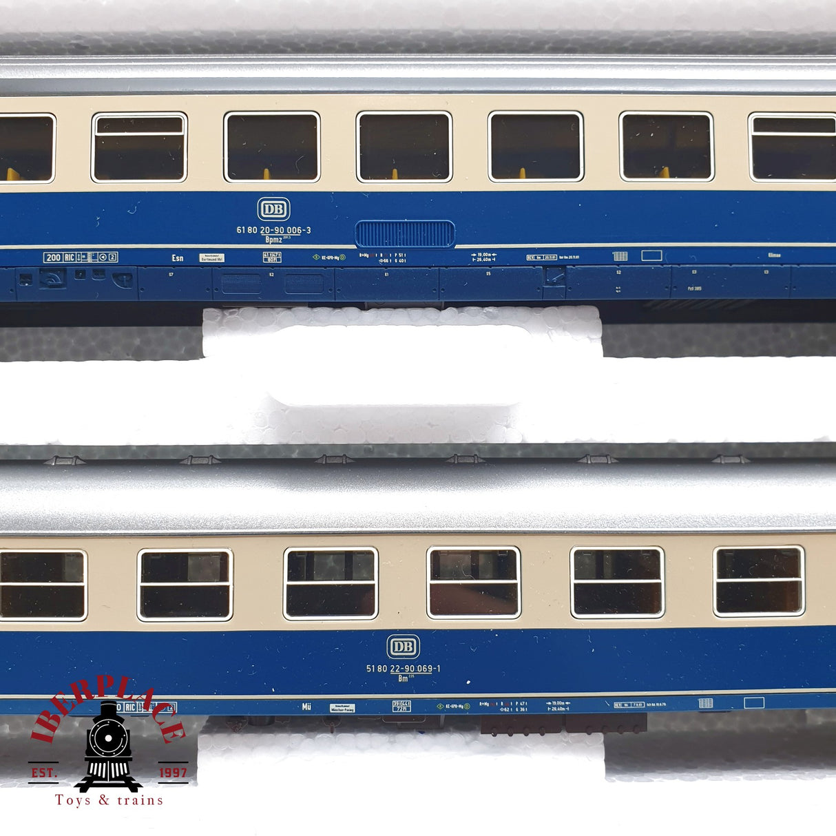 ♻️ Märklin 42994 set vagones viento del sur DB clase 2 H0 escala 1:87 A27