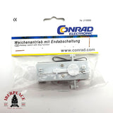 ♻️ Conrad 219999 Accionamiento de desvío con interruptor de fin de carrera H0 escala 1:87 E19