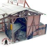 ♻️ KIBRI 39818 Comercio de carbon y fertilizantes H. Huber maqueta Escala H0 1:87