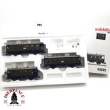 ♻️  Märklin 43019 set de vagones pasajeros Época 2 DRG clase 2-3 H0 escala 1:87 E21