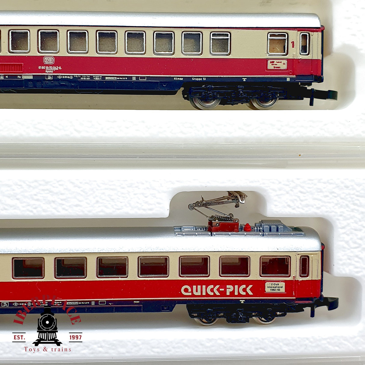♻️✨ Märklin mini-club 7x Set Vagones TEE / IC Rheingold DB Ep IV Escala Z