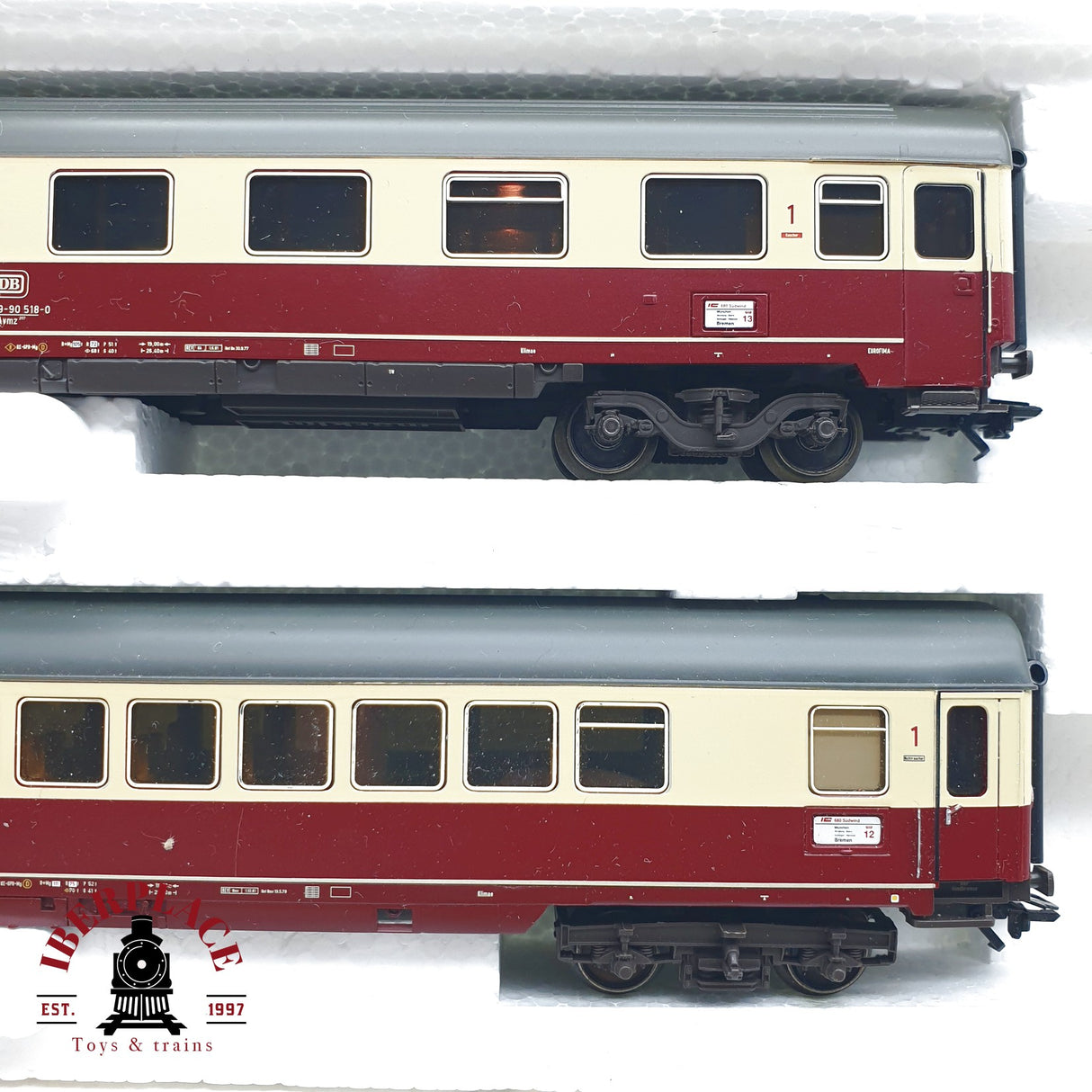 ♻️ Märklin 42993 set vagones viento del sur DB clase 1 H0 escala 1:87 A27