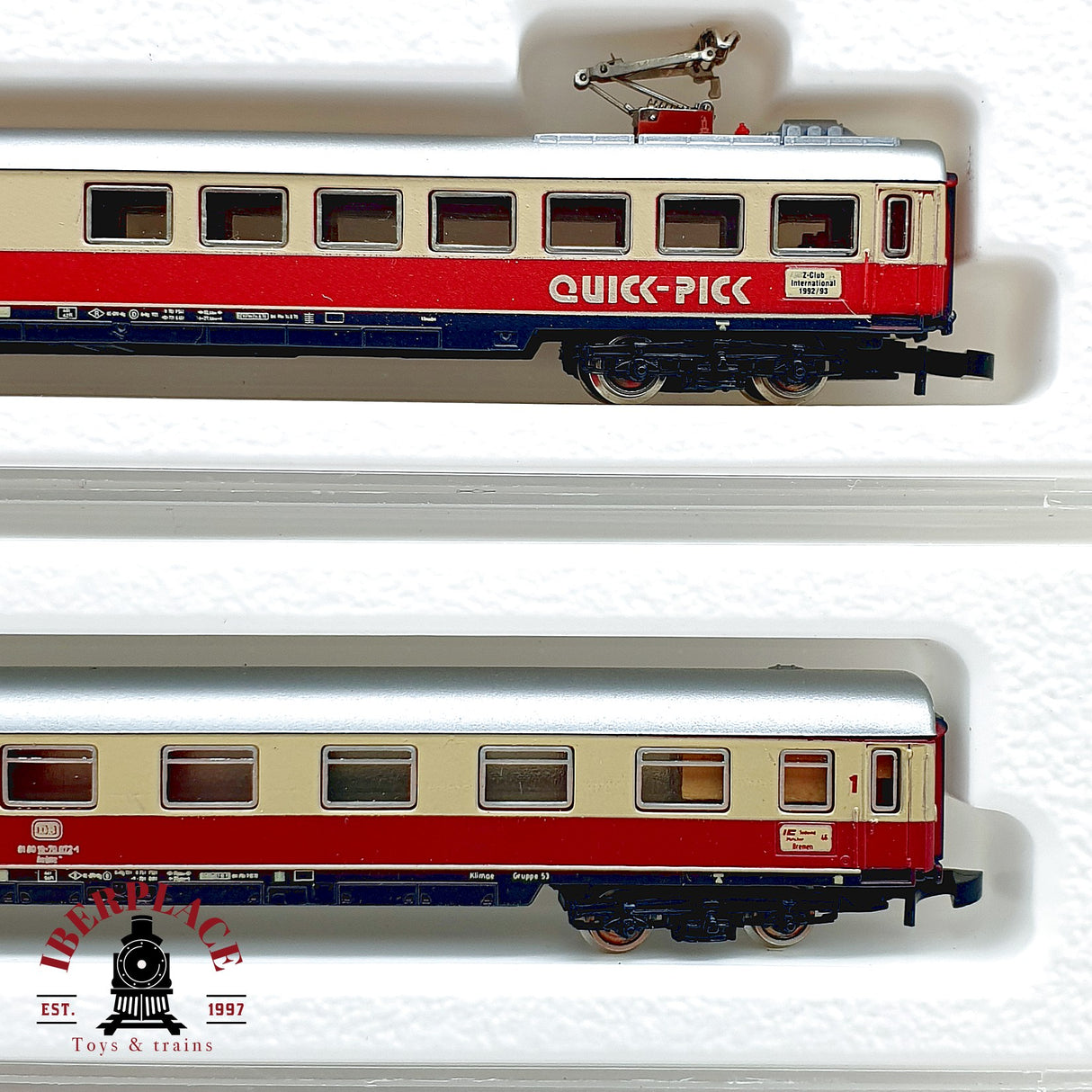 ♻️✨ Märklin mini-club 7x Set Vagones TEE / IC Rheingold DB Ep IV Escala Z