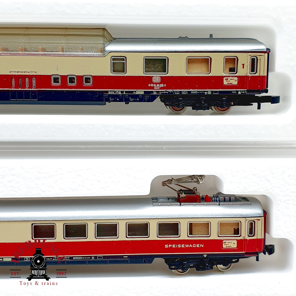 ♻️✨ Märklin mini-club 7x Set Vagones TEE / IC Rheingold DB Ep IV Escala Z