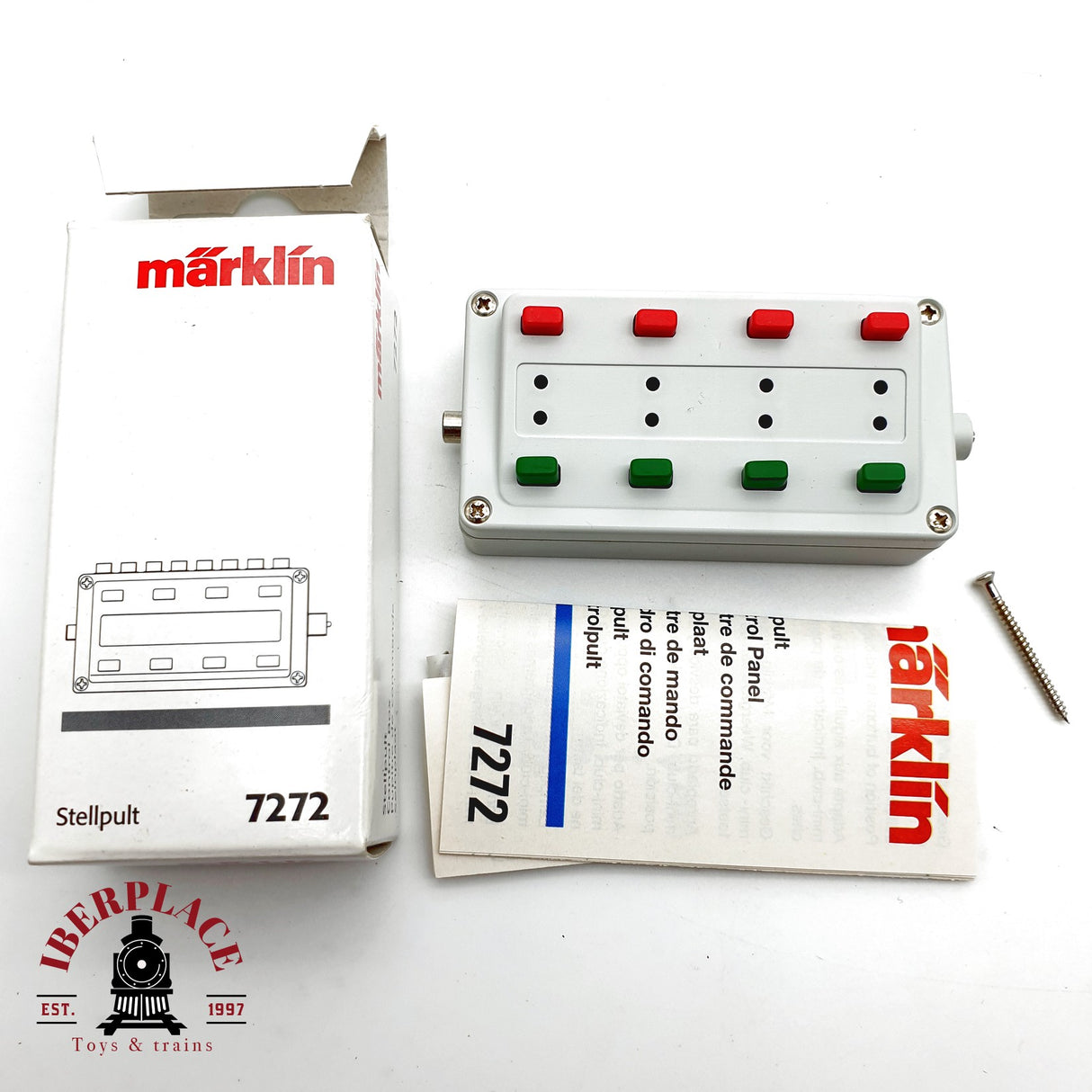 ♻️ Märklin 7272 Pupitre de mando H0 escala 1:87 E20 2/3
