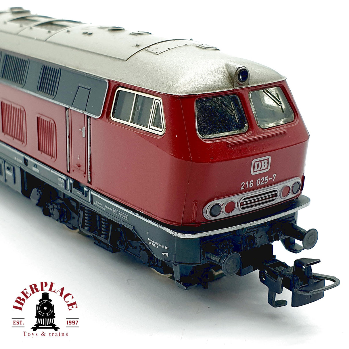 ♻️ Märklin Locomotora BR 216 025-7 DB Rojo V160 3075 AC H0 Escala 1:87