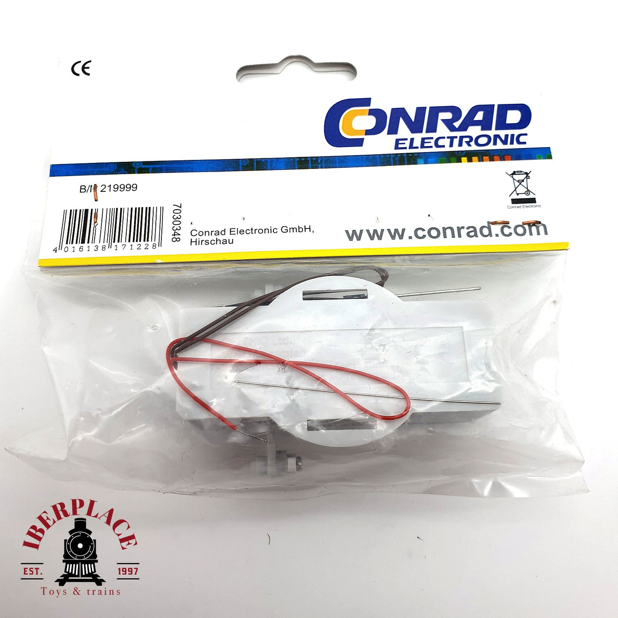 ♻️ Conrad 219999 Accionamiento de desvío con interruptor de fin de carrera H0 escala 1:87 E19