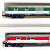 ♻️✨ Märklin mini-club 5x Set Vagones Pasajeros Pop-Farben DB Ep IV Escala Z