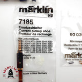 ♻️ Märklin Lote Recambios 7198 2x 7185 7164 Patines 2x 60030 Escobillas AC H0 Escala 1:87