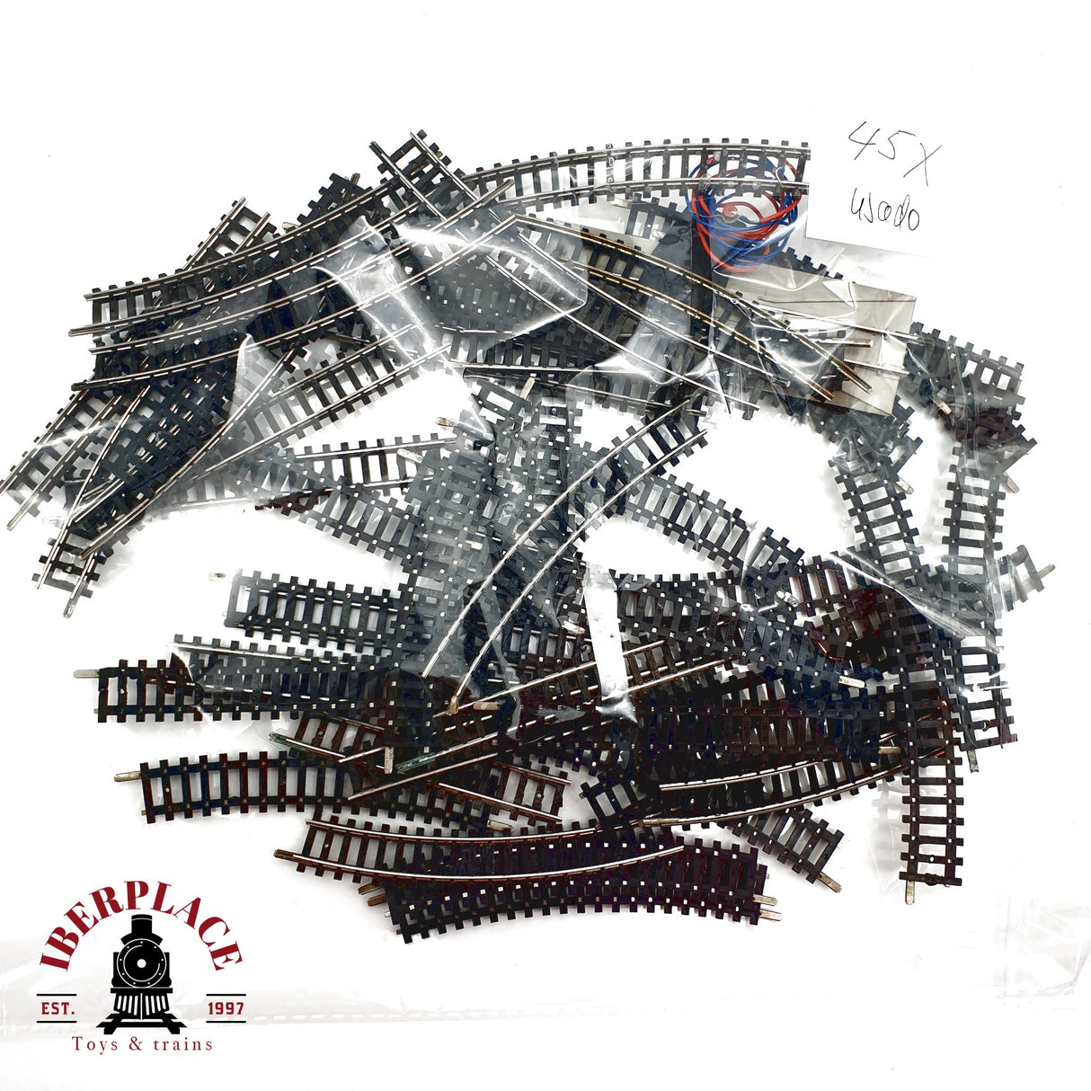 ♻️ Minitrix 45x 4922 4912 4904 vías rectas y curvas N escala 1:160 E20