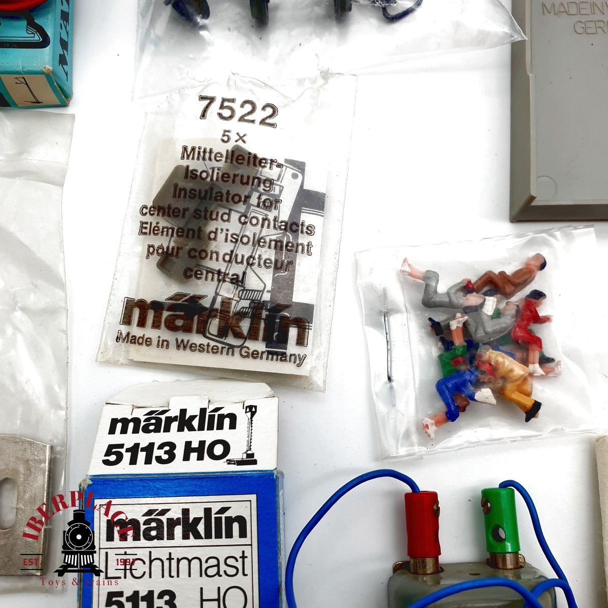 ♻️ Märklin Lote repuestos ruedas clavos para vías patines de corriente catenaria etc H0 escala 1:87 E20