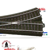 ♻️ Märklin 2x 24612 74490 Desvío a la derecha y motor para desvío H0 escala 1:87 E20