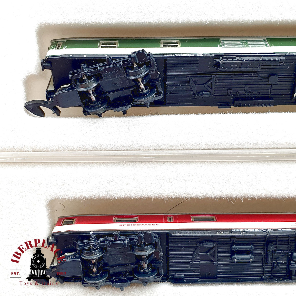 ♻️✨ Märklin mini-club 5x Set Vagones Pasajeros Pop-Farben DB Ep IV Escala Z