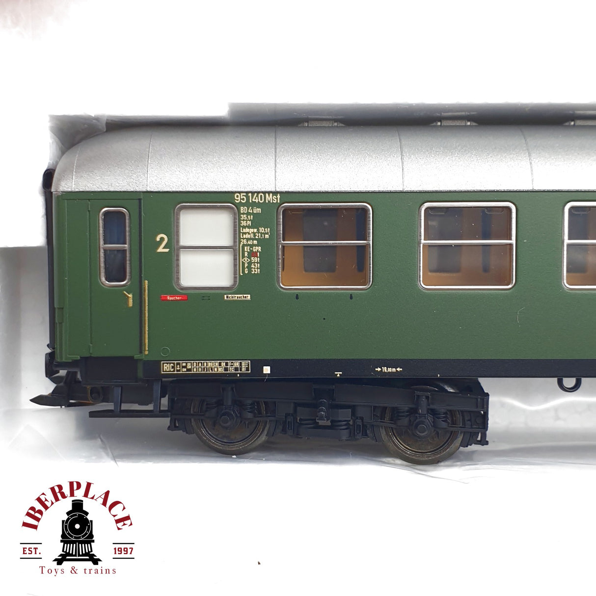 ♻️ AC Märklin 43194 Set de vagones de pasajero DB clases 1-2 H0 escala 1:87 E21