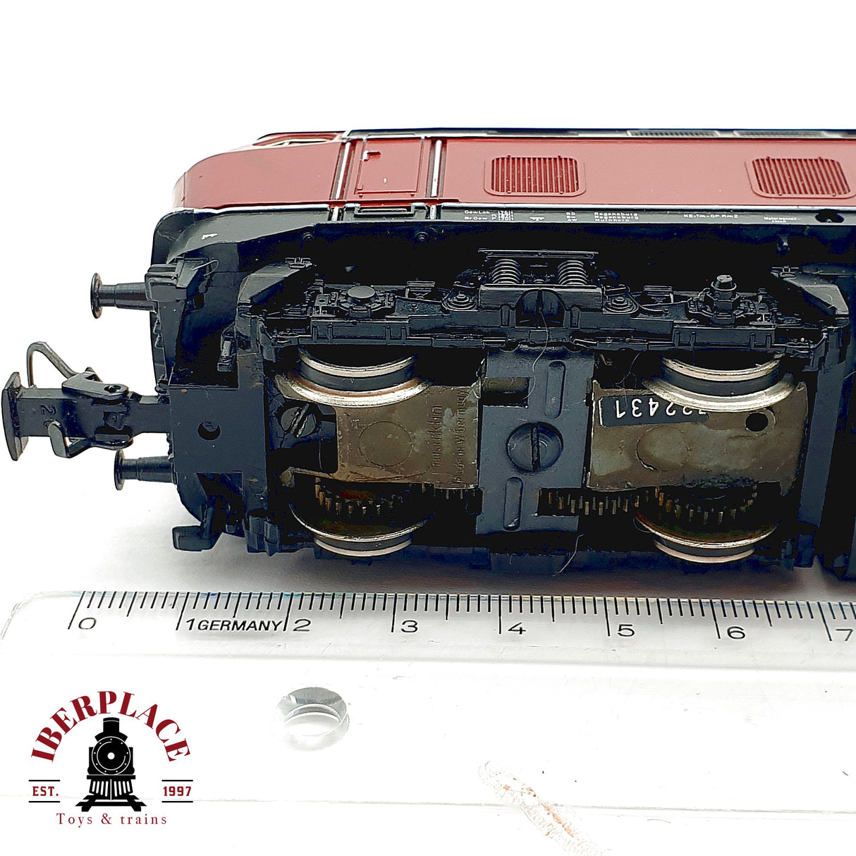 ♻️ Märklin Locomotora BR 216 025-7 DB Rojo V160 3075 AC H0 Escala 1:87