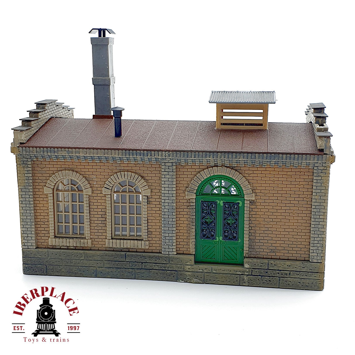 ♻️ Kesselhaus sala de calderas chimenea maqueta Escala H0 1:87