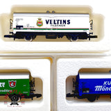 ♻️✨ Märklin mini-club 7x Set Vagones Cerveceros Bierwagen DB Ep IV Escala Z